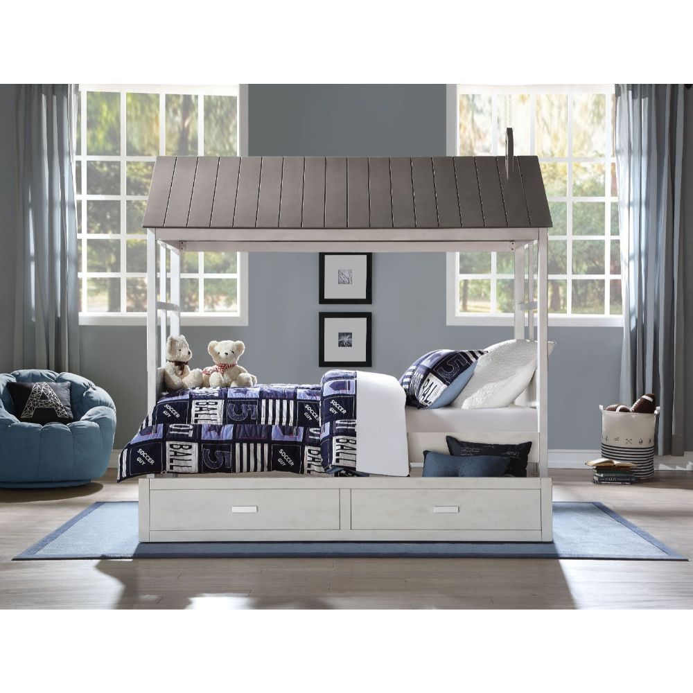 BB222 Twin Bed with Trundle