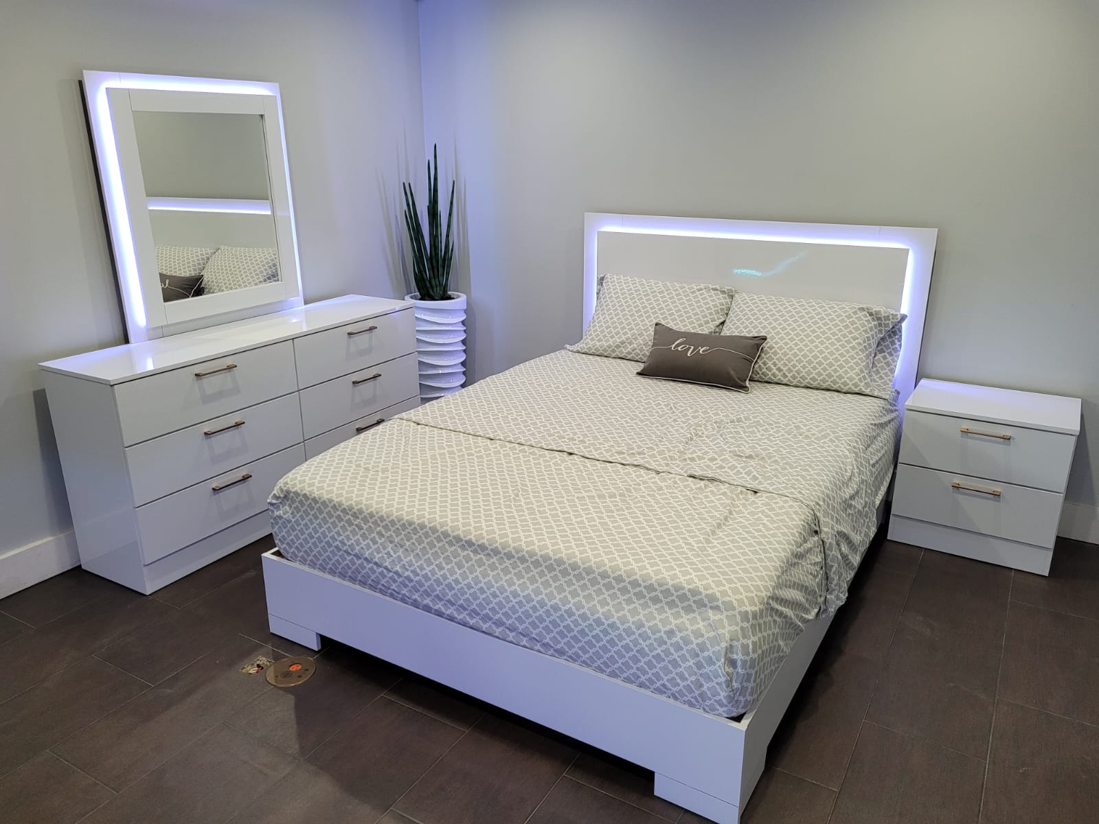 BS4340 - 4 pcs Bedroom Set