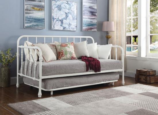 DB2213 - Twin Daybed with Trundle White