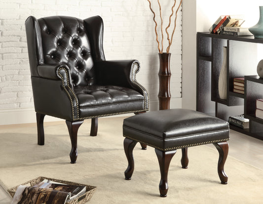 AC431 - Accent Chair with Ottoman