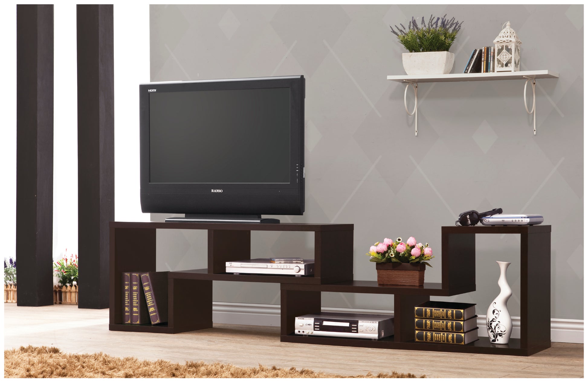 TV6155 - TV Stand Cappuccino