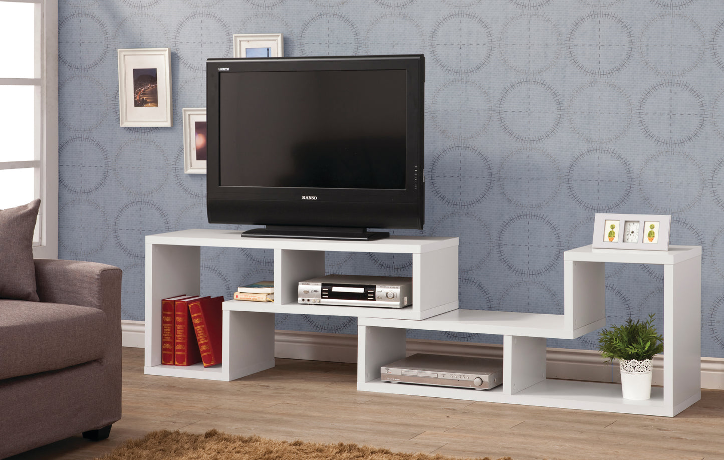 TV6155 - TV Stand White